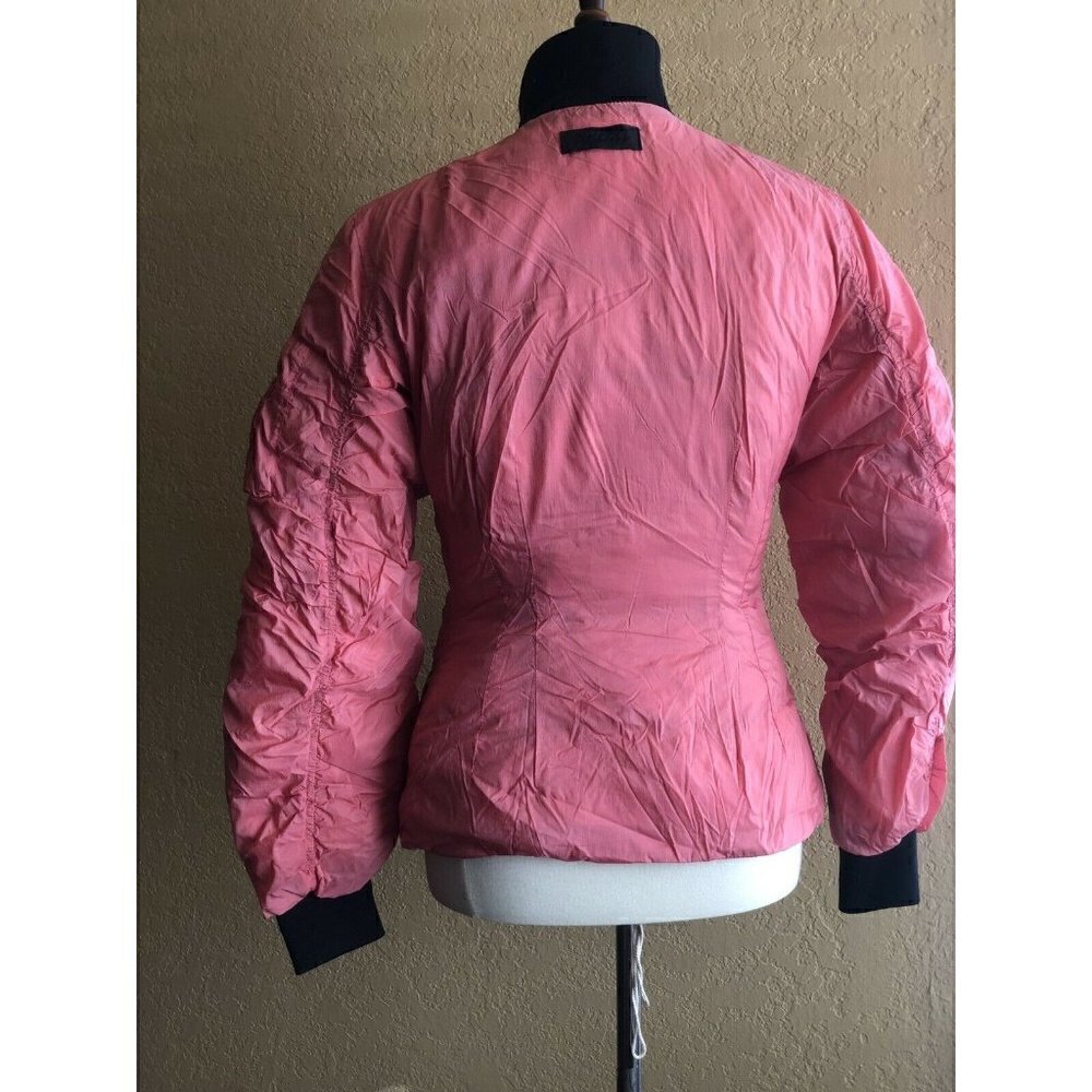Diesel W-BLANKYT GIACCA Pink Nylon Puffer Jacket S - Picture 10 of 12